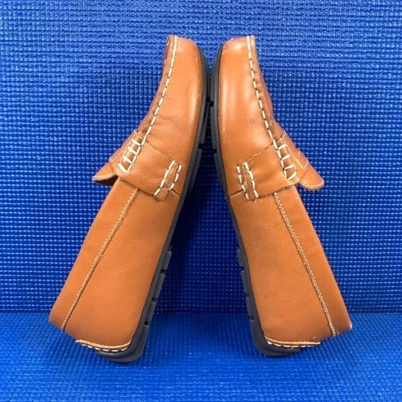 POLO RALPH LAUREN Kids-Boys Size 4.5 Brown Comfort School Shoes WENZHOU
