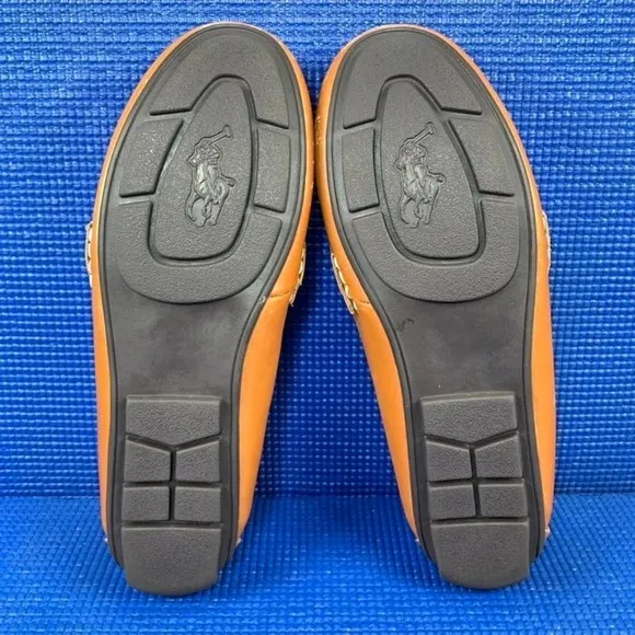 POLO RALPH LAUREN Kids-Boys Size 4.5 Brown Comfort School Shoes WENZHOU