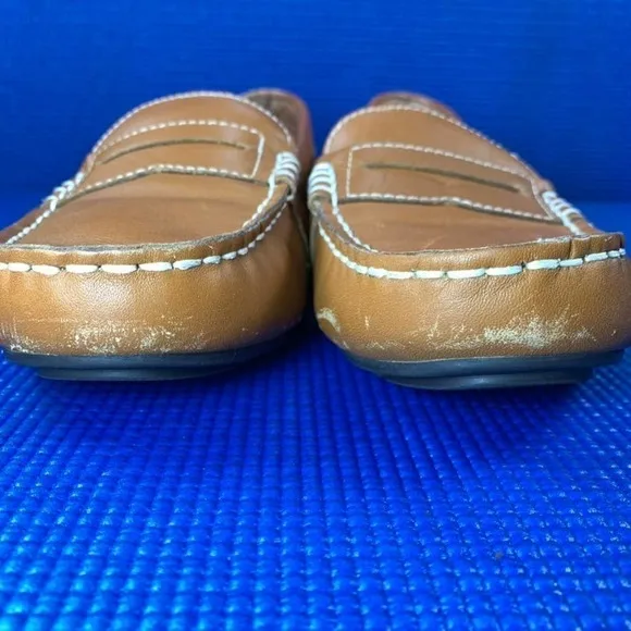 POLO RALPH LAUREN Kids-Boys Size 4.5 Brown Comfort School Shoes WENZHOU