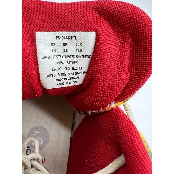 Polo Sport Ralph Lauren High-Top Sneakers PS 100-SK-HTL Men Size 9.5📦