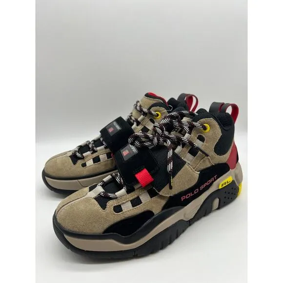 Polo Sport Ralph Lauren High-Top Sneakers PS 100-SK-HTL Men Size 9.5