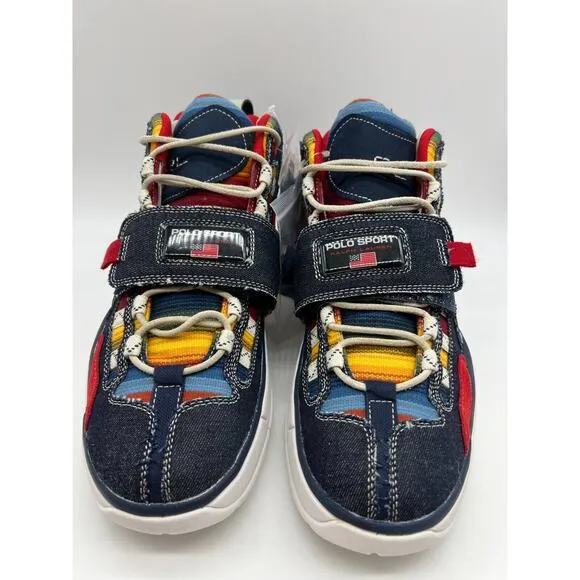 Polo Sport Ralph Lauren High-Top Sneakers PS 100-SK-HTL Men Size 9.5📦