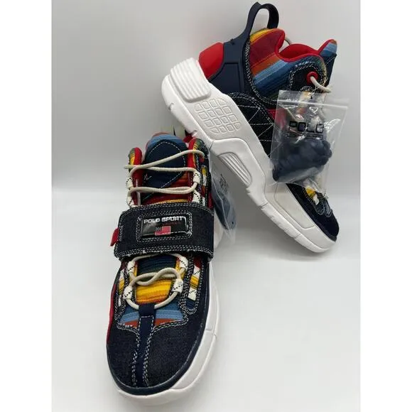Polo Sport Ralph Lauren High-Top Sneakers PS 100-SK-HTL Men Size 9.5📦