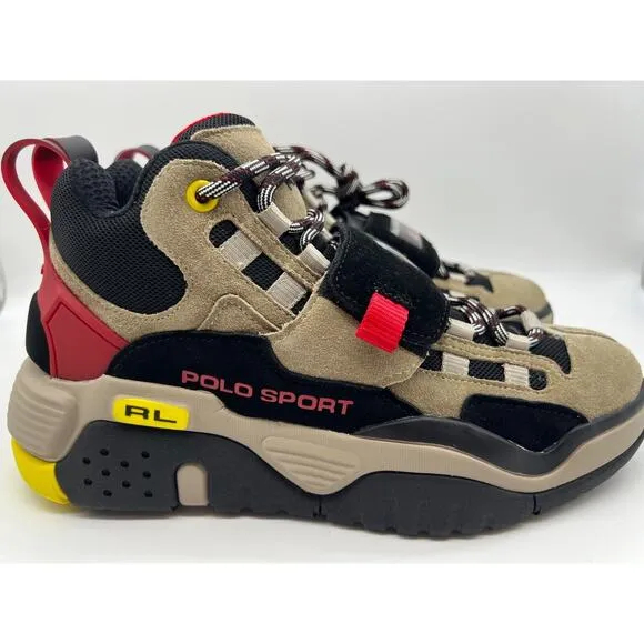 Polo Sport Ralph Lauren High-Top Sneakers PS 100-SK-HTL Men Size 9.5