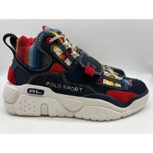 Polo Sport Ralph Lauren High-Top Sneakers PS 100-SK-HTL Men Size 9.5📦