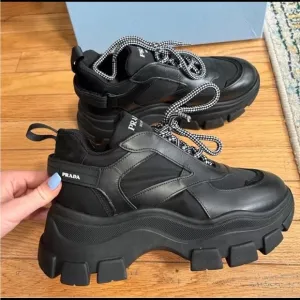 Prada Chunky Platform Monolith Sneakers