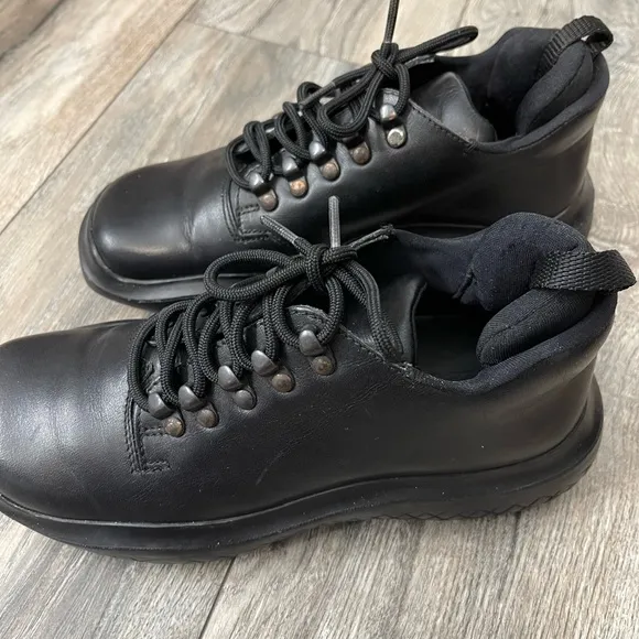 Prada leather chunky sneakers