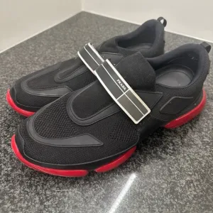 Prada Red Trainer Sneakers