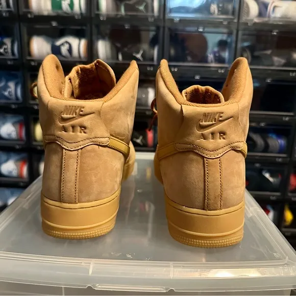 Preloved Nike AF1 High / Flax (Sz 13)