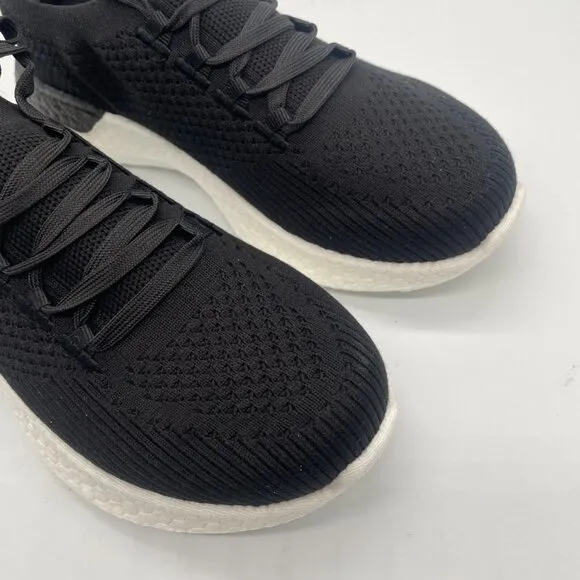 Propet B10 Unite WAB002M Womens 7.5 Sneakers Black White Running Shoes Comfort