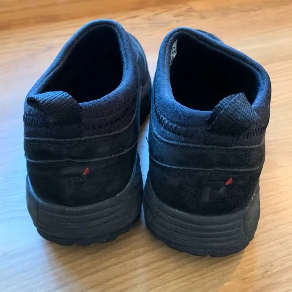 Propet Black NuBuck Walking Shoes - Size EUR 42 or Men's 8 1/2