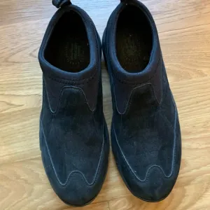 Propet Black NuBuck Walking Shoes - Size EUR 42 or Men's 8 1/2