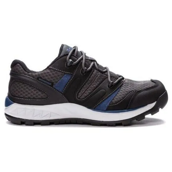 Propet Vercors Men Comfort Vibram Hiking Shoes Gray Blue US 11 / EU 44 Wide X 3E