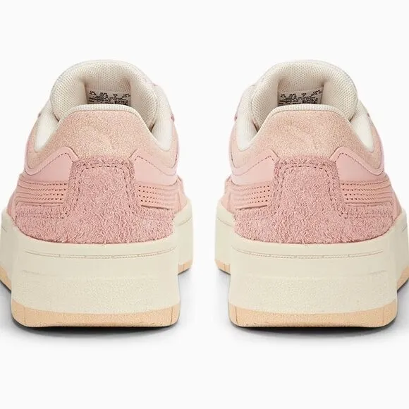 Puma Cali Dream Sneakers Women's Pink Leather Size 6 Chunky Trendy Vintage Y2K
