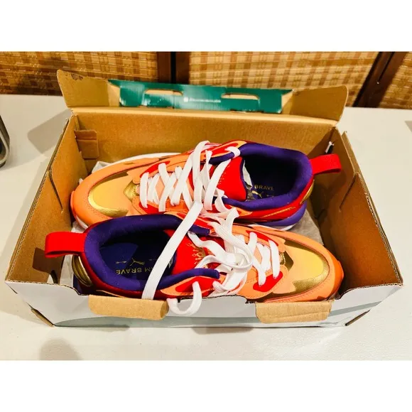 Puma RsCurve I Am Brave Lace Up Women’s Colorful Sneaker Sz 7