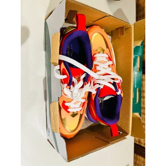 Puma RsCurve I Am Brave Lace Up Women’s Colorful Sneaker Sz 7