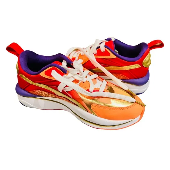 Puma RsCurve I Am Brave Lace Up Women’s Colorful Sneaker Sz 7