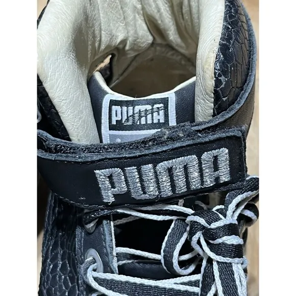 Puma X Mihara Yasuhiro Sample Sneakers Men 9 Black Lace Leather Strap High