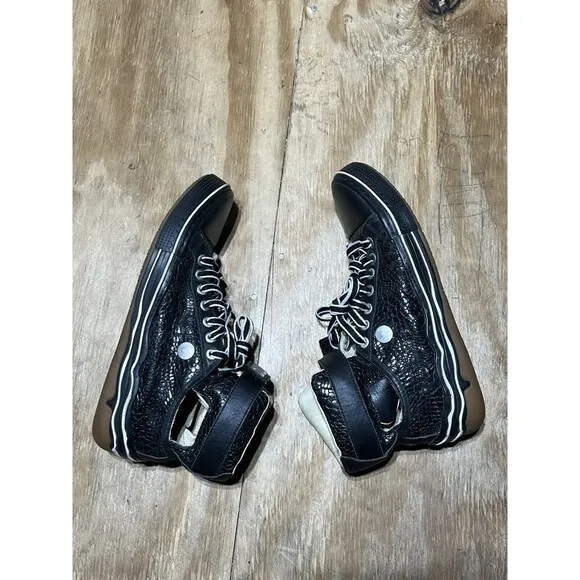 Puma X Mihara Yasuhiro Sample Sneakers Men 9 Black Lace Leather Strap High