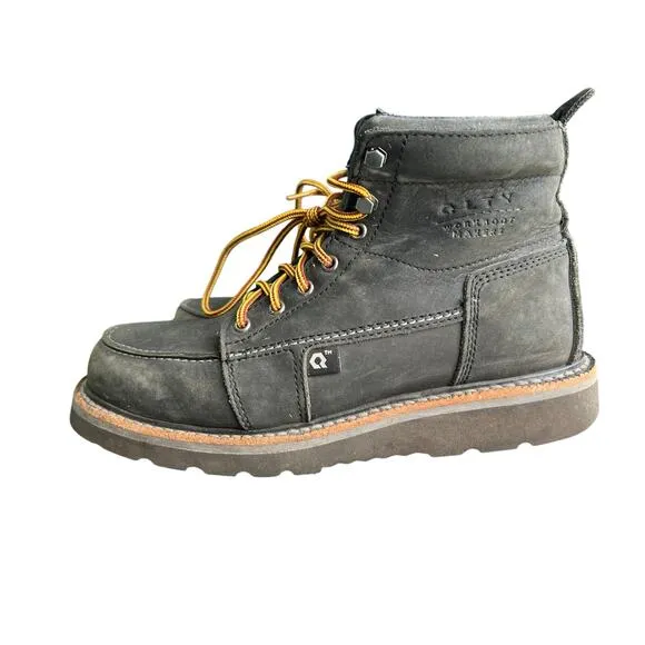 QLTY MEN’S Work Boots Steel Toe Size 10D