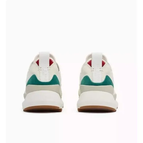 Rag &amp; Bone Womens Manston Runner Chunky Sole Sneakers Beige/Multi Color Suede &amp;