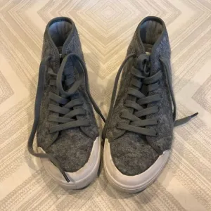 Rag &amp; Bone Gray Felt High Top Sneakers - Size 38