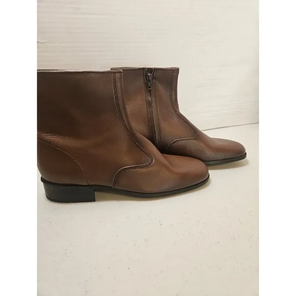 Ranchero Mens Brown Boots Made In Spain Leather Upper 246470 183 Round Toe 11
