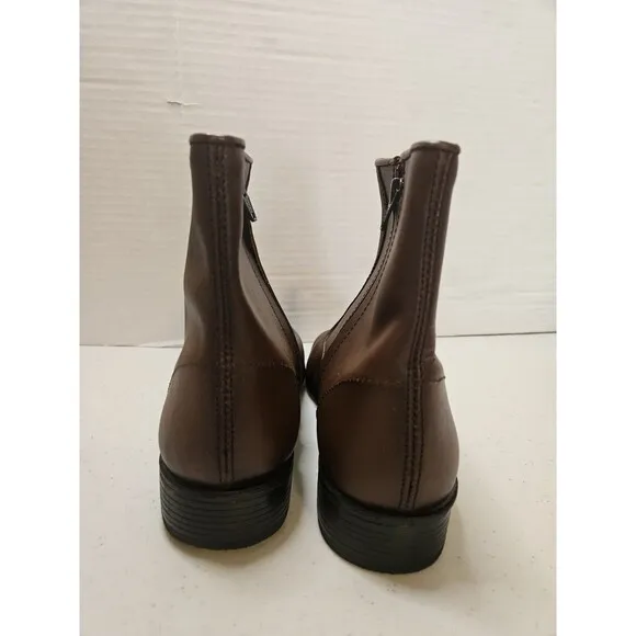 Ranchero Mens Brown Boots Made In Spain Leather Upper 246470 183 Round Toe 11