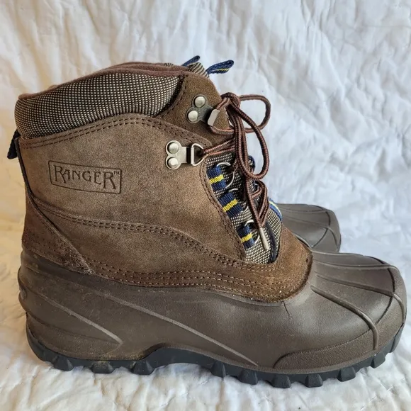 RANGER Boots Men’s  Size 10 THERMOlite  Insulation Steel Shank Boots Performance