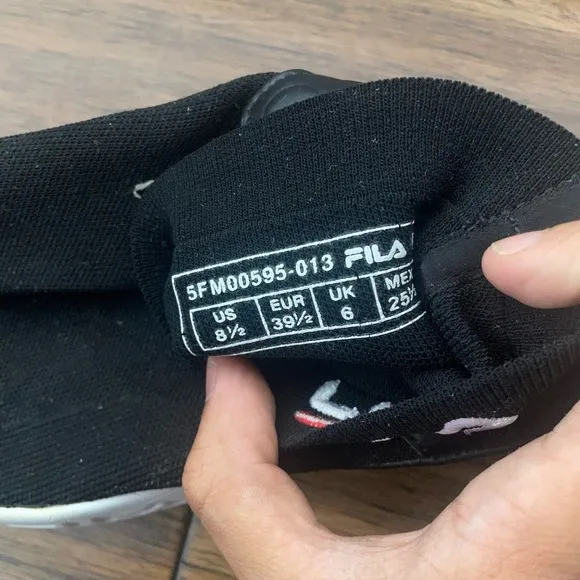 Rare fila slip on sneakers chunky sneakers ankle sock sneakers