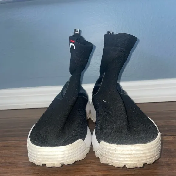 Rare fila slip on sneakers chunky sneakers ankle sock sneakers