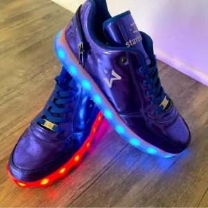 Rare Starbury Stephon Marbury LED Luminous Blue Size 9 Shoes