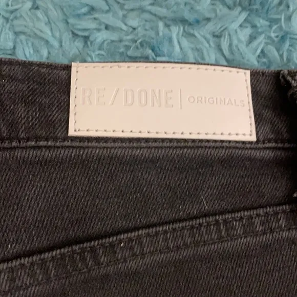 RE/ DONE Comfort Stretch High Rise Stove Pipe NWT
