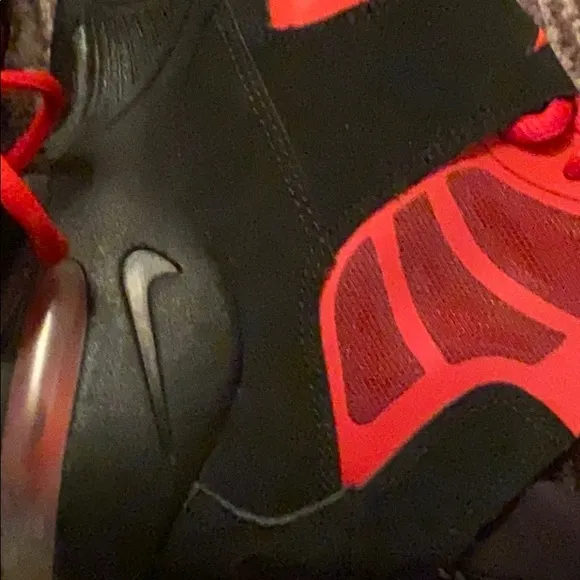 Red and Black Nike Sneakers