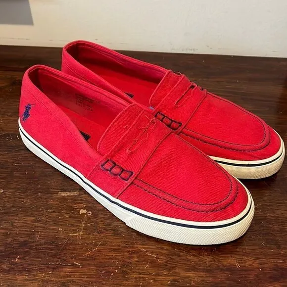 Red Polo by Ralph Lauren soft full zipper Fleece Hooded Hoodie sweatshirt shoes