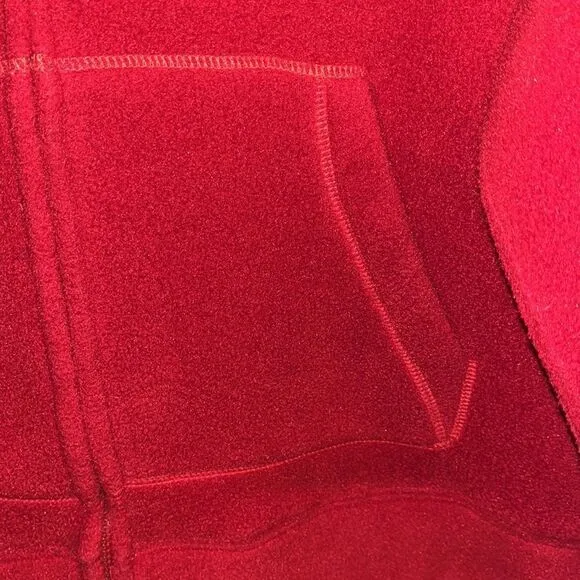 Red Polo by Ralph Lauren soft full zipper Fleece Hooded Hoodie sweatshirt shoes