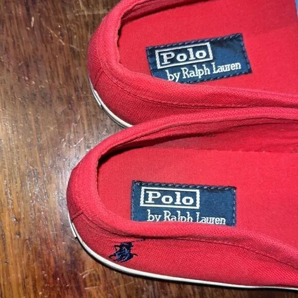 Red Polo by Ralph Lauren soft full zipper Fleece Hooded Hoodie sweatshirt shoes