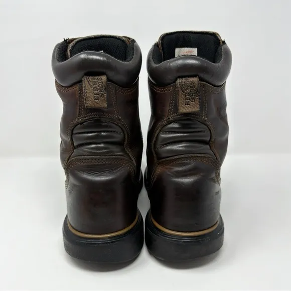 Red Wing 4200 8&quot; Dynaforce Steel Toe Lace Up Work Boots 9.5 WIDE