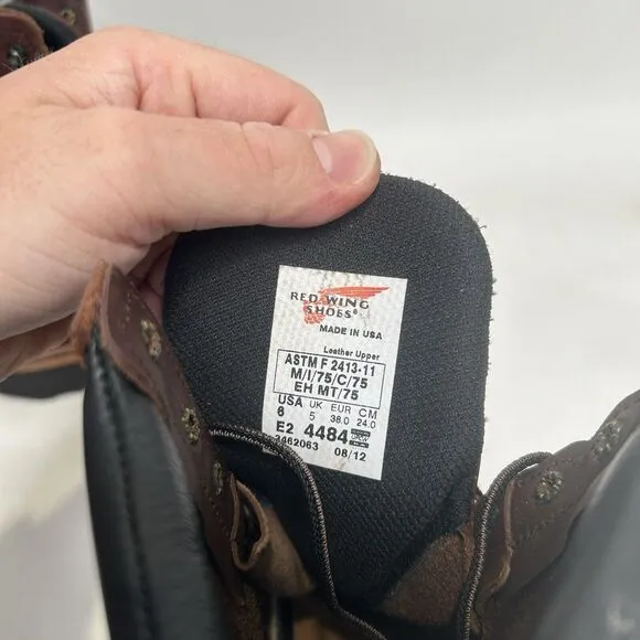 Red Wing 4484 Met Guard Steel Toe Work Boots 2024
