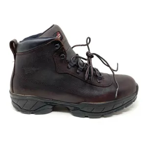 Red Wing 6” Safety Hiker Waterproof Brown Leather Boots