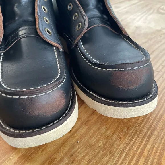 Red Wing Black Prairie Moc Toe Teacore size 8D