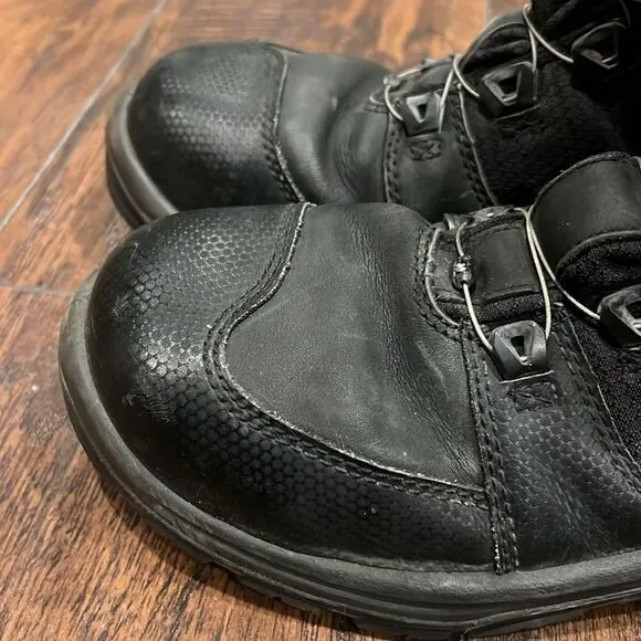 Red Wing Boots Mens 10 Tradesman Waterproof Hiker Boot Black Leather steel toe