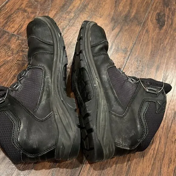 Red Wing Boots Mens 10 Tradesman Waterproof Hiker Boot Black Leather steel toe