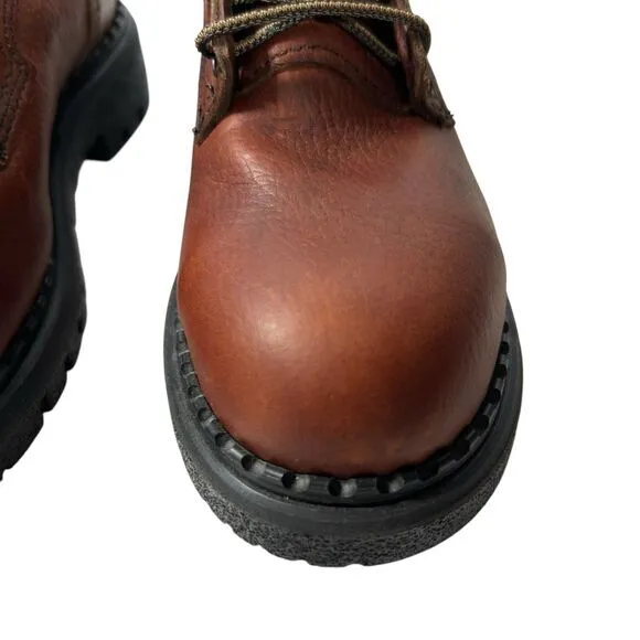 Red Wing Boots Men’s 6.5 B 2326 Work Steel Toe Brown Shoes ASTM F 2413-11