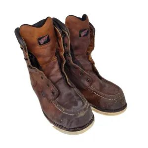 Red Wing Boots Mens Sz 12 D Brown Waterproof Boot Workwear Gorpcore Utility Work