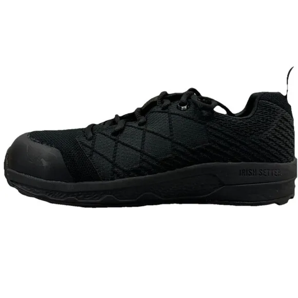 Red Wing Irish Setter‎ Nisswa Women's 7.5 Aluminum Safety Toe Black Shoe Boot
