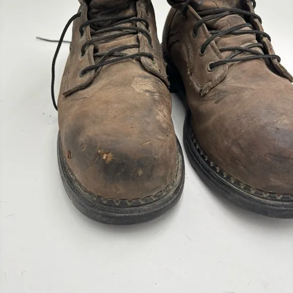 Red Wing Men’s 13 Brown Leather 4435 Supersole steel toe Work Boots