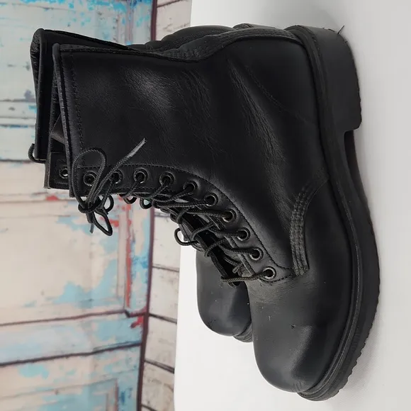 Red Wing Men's 4473 Steel Toe Size 7.5 D Combat Military Firefighter ANSI Z41