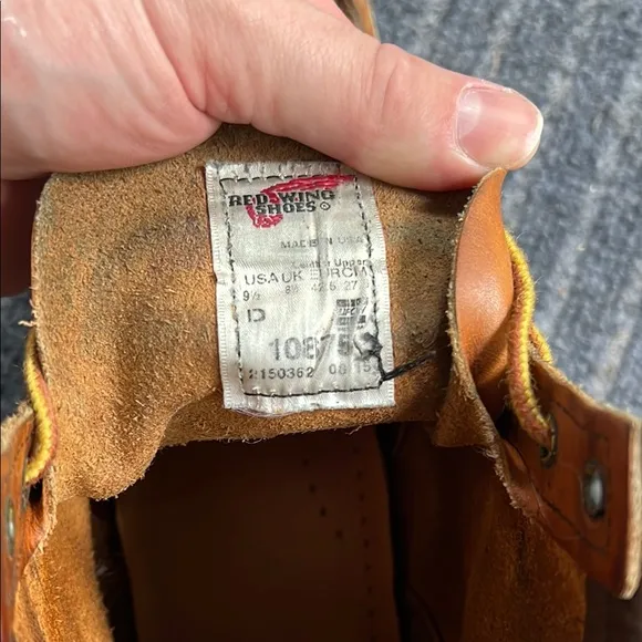 Red wing moc toe 10875