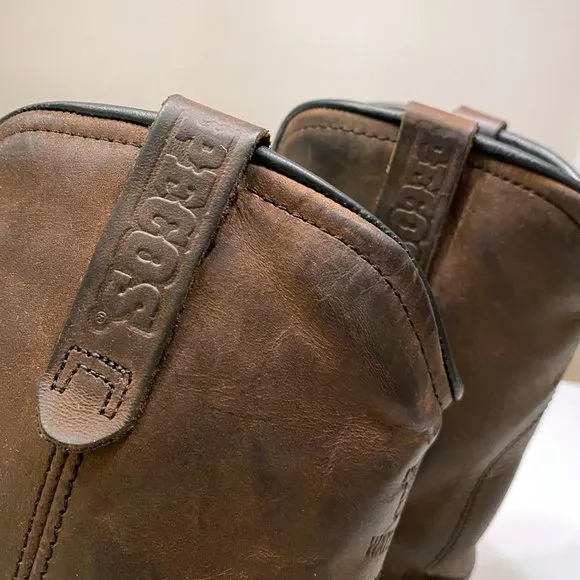 Red Wing Pecos Brown Leather Boots Men’s Size 8.5 D Style 1170 Waterproof‎